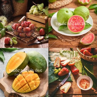 Muối ô mai, xí muội, vị chua ngọt, thơm ngon, muối chấm hoa quả