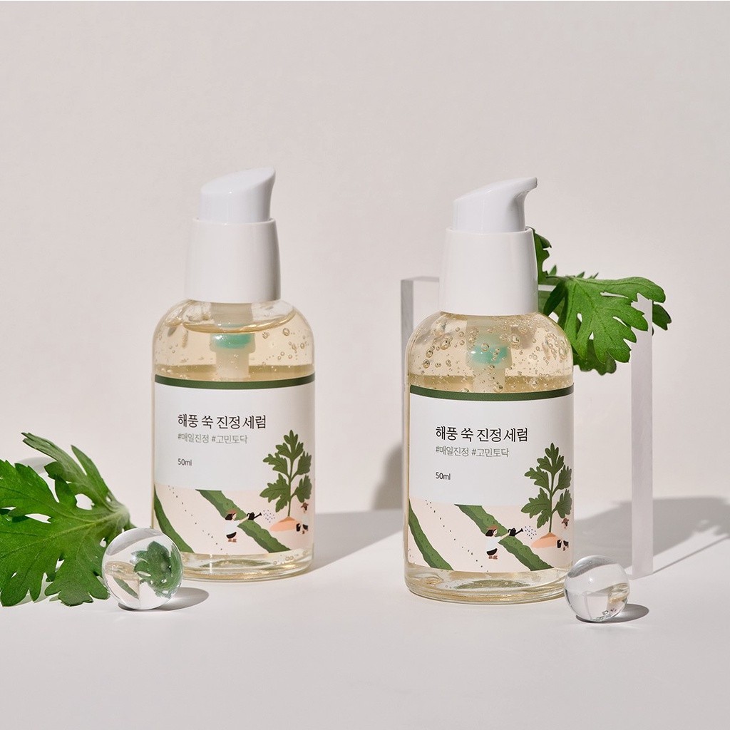 Ảnh Tinh chất dưỡng làm dịu da Round Lab Mugwort Calming Serum 50ml 1