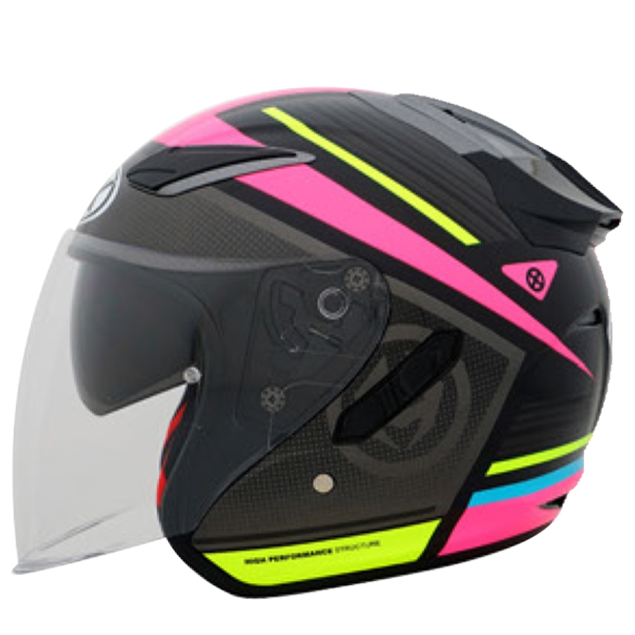 ( Racing Team ) Nón Bảo Hiểm 3/4 NHK Helmet R1 Ecto | Shopee Việt Nam