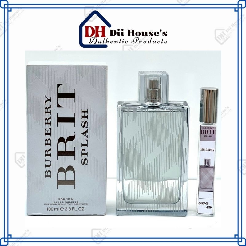 Burrberry Brit Splash For Him Eau De Toilette EDT 10ml Nước Hoa Chiết Cho 