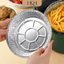 Set 10 Khay Giấy Bạc Đựng Thực Phẩm Dùng Cho Nồi Chiên Không Dầu 22cm, 24cm - Tổng Kho Hải Hạnh