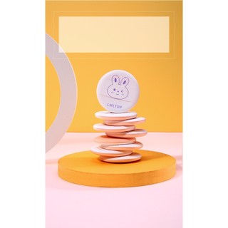 Bộ 2 Bông Mút Tán Trang Điểm Hình Thỏ LMLTOP Dễ Thương Giúp Tán Kem Nền Cushion Phấn Phủ Hiệu Quả - LMLTOP