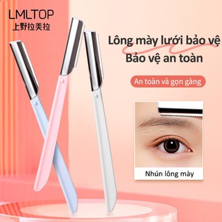 Bộ 3 Dụng Cụ Cạo Chân Mày Thiết Kế Thép Không Gỉ Tiện Dụng - Mẫu Mã Phù Hợp Nhiều Dáng Mày - LMLTOP
