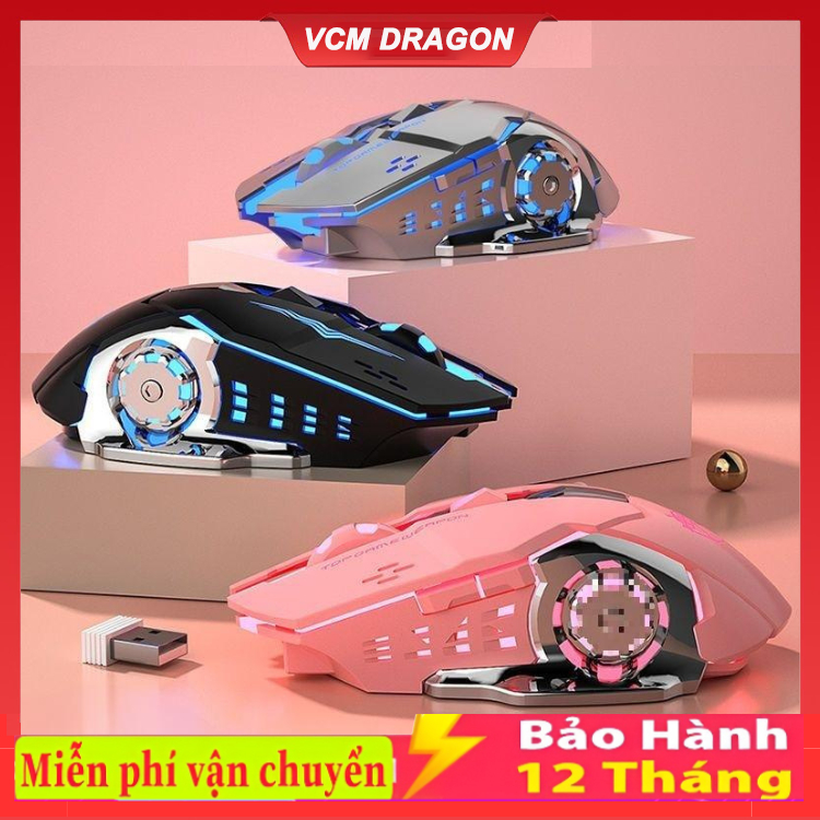 Chuột Không Dây T28 Gaming Dành Cho Game Thủ Click Không Gây Tiếng Ồn ...