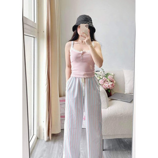 𝗛𝗮̀𝗻𝗴 𝗰𝗵𝗶́𝗻𝗵 𝗵𝗮̃𝗻𝗴 Quần ngủ pyjamas hoạ tiết kẻ gingham chất thô lụa - O.N WORKSHOP