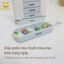 Hộp Chia Thuốc Đựng Thuốc 7 Ngày 3 Ngăn Và 4 Ngăn Sáng Trưa Chiều Tối SENHOME
