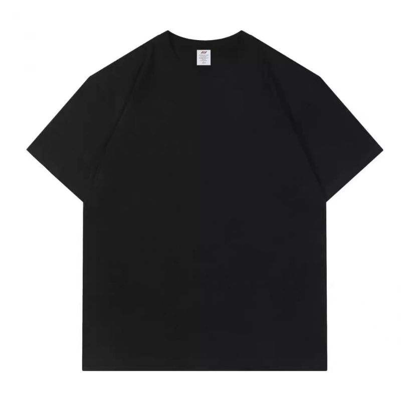 Phiên bản Hàn Quốc áo thun cotton trắng đa năng áo sơ mi nữ có đáy mùa xuân 2024 mới niche sang trọng áo rộng
