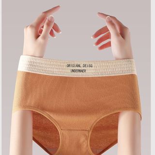 Quần lót nữ cotton kẻ sọc kháng khuẩn khử mùi tôn dáng, Quần chip nữ thiết kế in chữ gợi cảm L1226