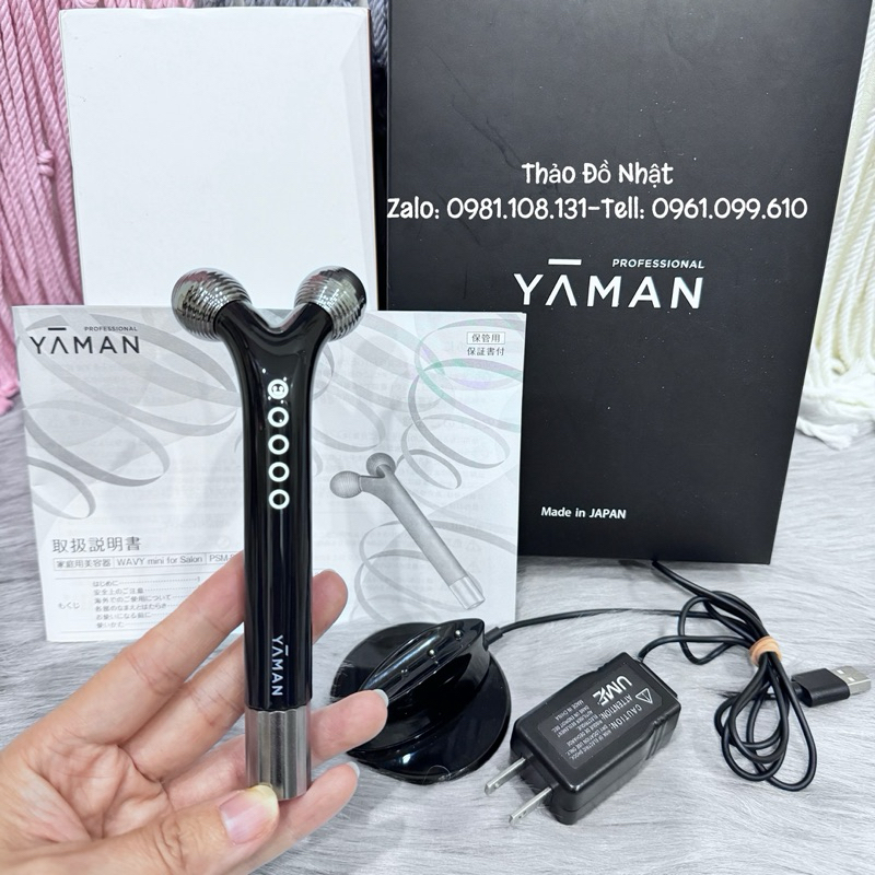MÁY MASSAGE MẶT/CÂY LĂN MASSGE YAMAN WAVY MINI FOR SALON MÁY MASSAGE MẶT/CÂY LĂN MASSGE YAMAN WAVY MINI FOR SALON