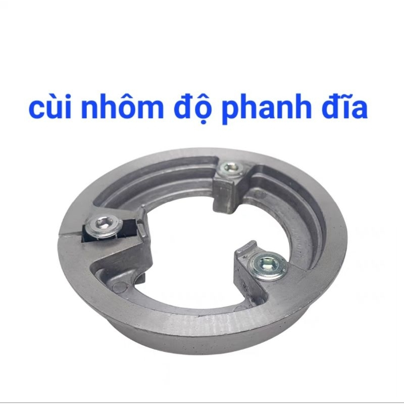 Cùi nhôm độ phanh đĩa sau xe điện