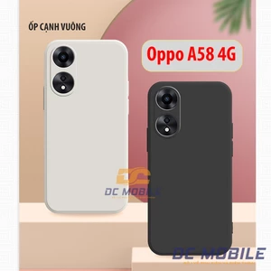 Sản phẩm: Ốp lưng Oppo A58 4G cạnh vuông ĐỘC CHẤT STORE | Vỏ điện thoại Oppo bảo vệ camera toàn diện
