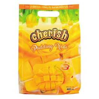 Thạch Rau Câu Cherish Pudding Xoài, Mãng Cầu, Thơm, Tổng Hợp, Dừa Túi 405G, (Có cái lẻ dùng thử)
