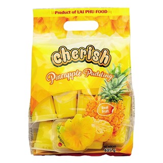 Thạch Rau Câu Cherish Pudding Xoài, Mãng Cầu, Thơm, Tổng Hợp, Dừa Túi 405G, (Có cái lẻ dùng thử)