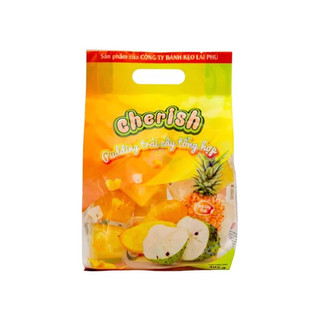 Thạch Rau Câu Cherish Pudding Xoài, Mãng Cầu, Thơm, Tổng Hợp, Dừa Túi 405G, (Có cái lẻ dùng thử)