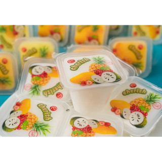 Thạch Rau Câu Cherish Pudding Vị Dừa Túi 405G