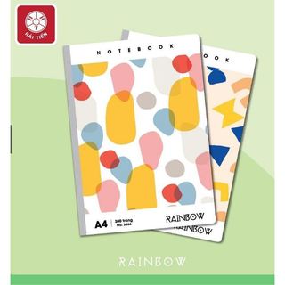 Sổ may gáy A4 may gáy Hải tiến RainBow 200/300/400 trang