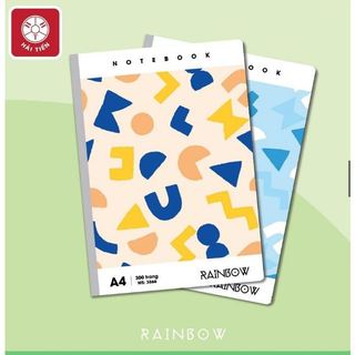 Sổ may gáy A4 may gáy Hải tiến RainBow 200/300/400 trang