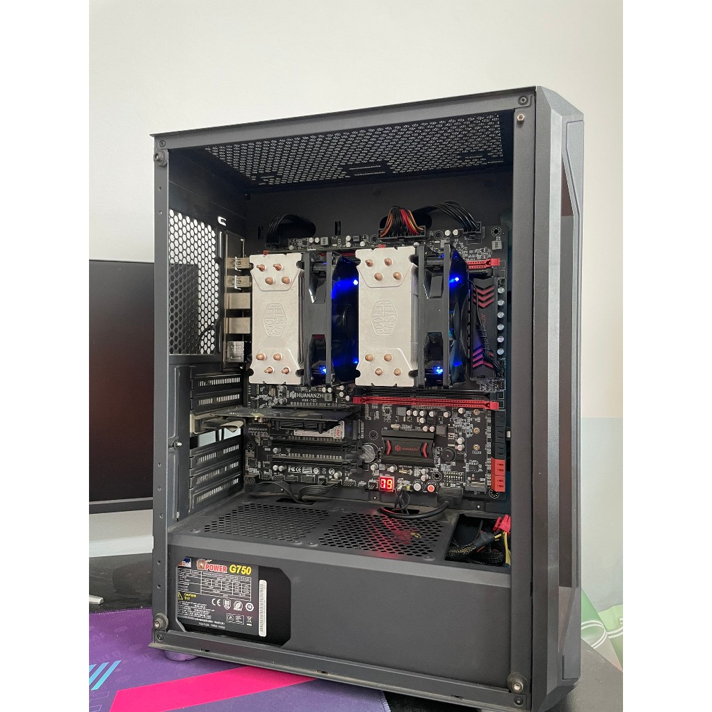 CASE MÁY TÍNH XEON DUAL T8D| CPU E5-2678V3| RAM 32G 1600| NGUỒN 750W ...