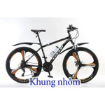 xe đạp khung nhôm xiêu nhẹ địa hình thể thao dã ngoại ngoài trời Coolki nhôm 27 icnh 21 tốc độ dành cho người 1,45- 1,9m — ảnh 2