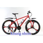 xe đạp khung nhôm xiêu nhẹ địa hình thể thao dã ngoại ngoài trời Coolki nhôm 27 icnh 21 tốc độ dành cho người 1,45- 1,9m — ảnh 3