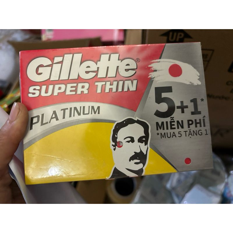 Lốc 20 hộp Lưỡi lam gillette GILLETTE SUPER THIN dao lam