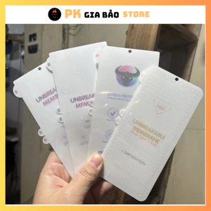 Miếng dán dẻo PPF mặt trước,sau cho Samsung S26Ultra,S25,S24,S23 Plus,S23,S22 Ultra,S21,S20,S21,S10,,S8.S9 full màn hìn