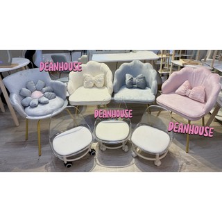 ghế bàn ăn ghế nail ghế decor xinh, sang trọng, chịu lực cao phong cách tiểu thư