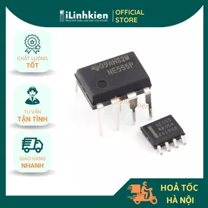 NE555 IC NE555P tạo xung chất lượng tốt.
