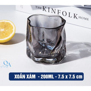 Cốc Thủy Tinh Xoắn Phong Cách Mới Lạ | Ly TT Xoắn Chiụ Nhiệt | Ly TT Decor | Ly Xoắn Đẹp