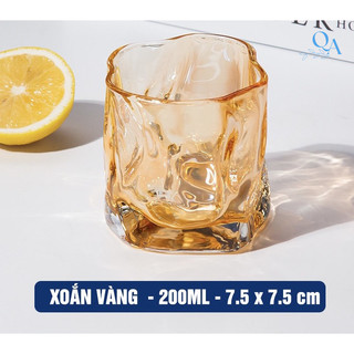 Cốc Thủy Tinh Xoắn Phong Cách Mới Lạ | Ly TT Xoắn Chiụ Nhiệt | Ly TT Decor | Ly Xoắn Đẹp
