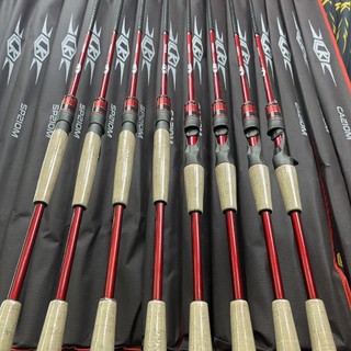[Mua 01 cần tặng 01 chuột tiểu LK] Cần câu lure cán gỗ LK, cần câu chuyên lure