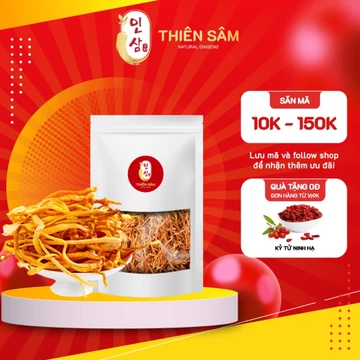 Đông Trùng Hạ Thảo Tây Tạng 50gr - Nấm Đông Trùng Hàng Loại 1 Sợi Nấm To Bổ Dưỡng, Thích Hợp Bồi Bổ Sức Khỏe - Thiên Sâm
