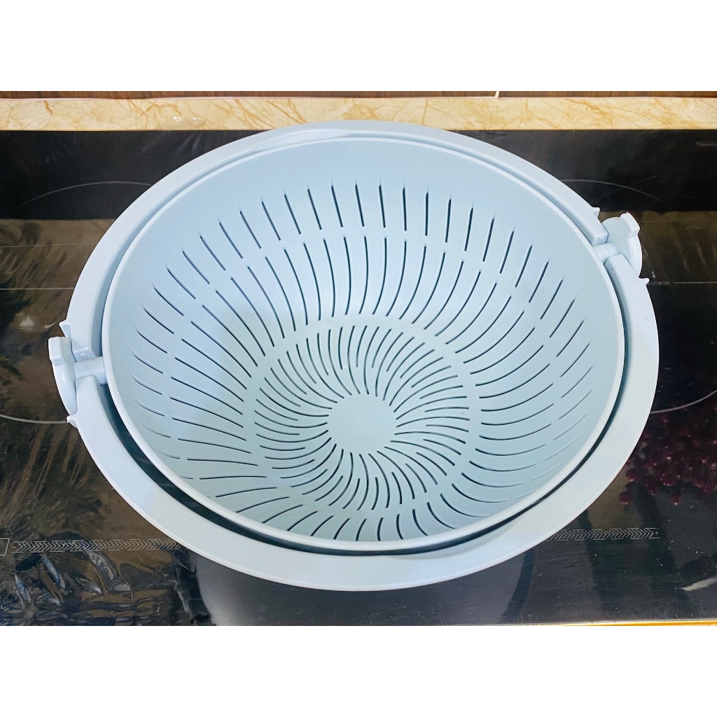 Bộ thau rổ xoay đa năng Yoko 28cm | Shopee Việt Nam