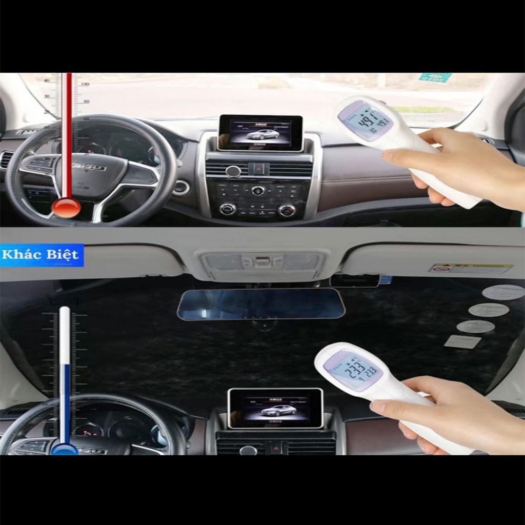 Bạt che nắng kính lái ô tô - Cách nhiệt chống nóng hiệu quả, Loại tốt