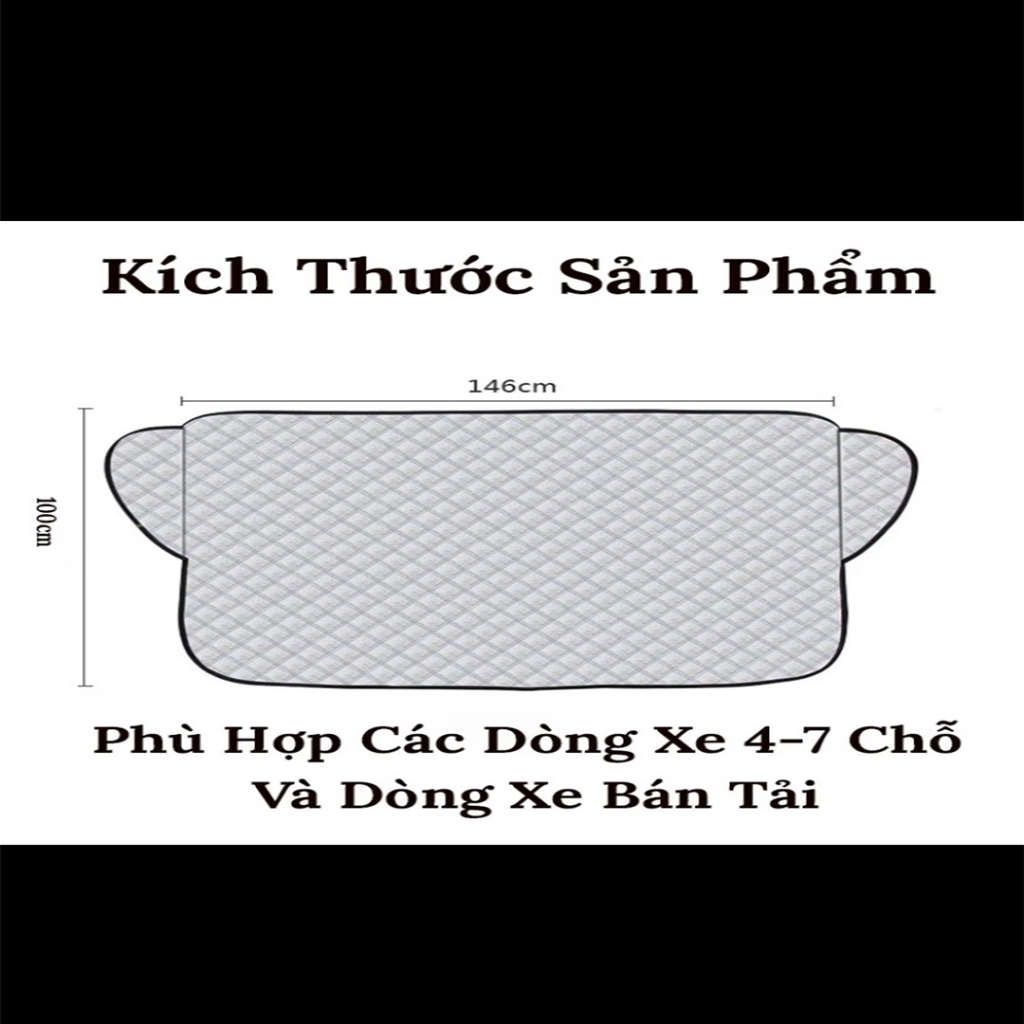 Bạt che nắng kính lái ô tô - Cách nhiệt chống nóng hiệu quả, Loại tốt