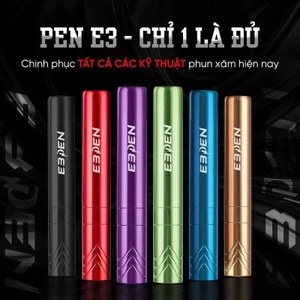 Máy Pen E3 Mini Chuyên Phun Mày, Môi, Sợi Hairstroke