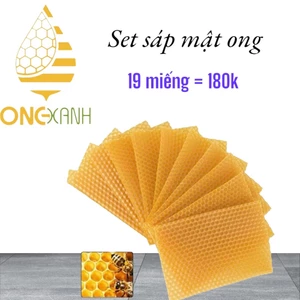 Combo 10 miếng Chân tầng chính ong ngoại ( sáp chính )