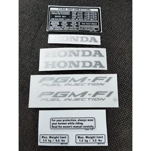 Bộ tem thông số SH 2008. Decal dán xe chống nước, không bay màu, dày dặn, sắc nét
