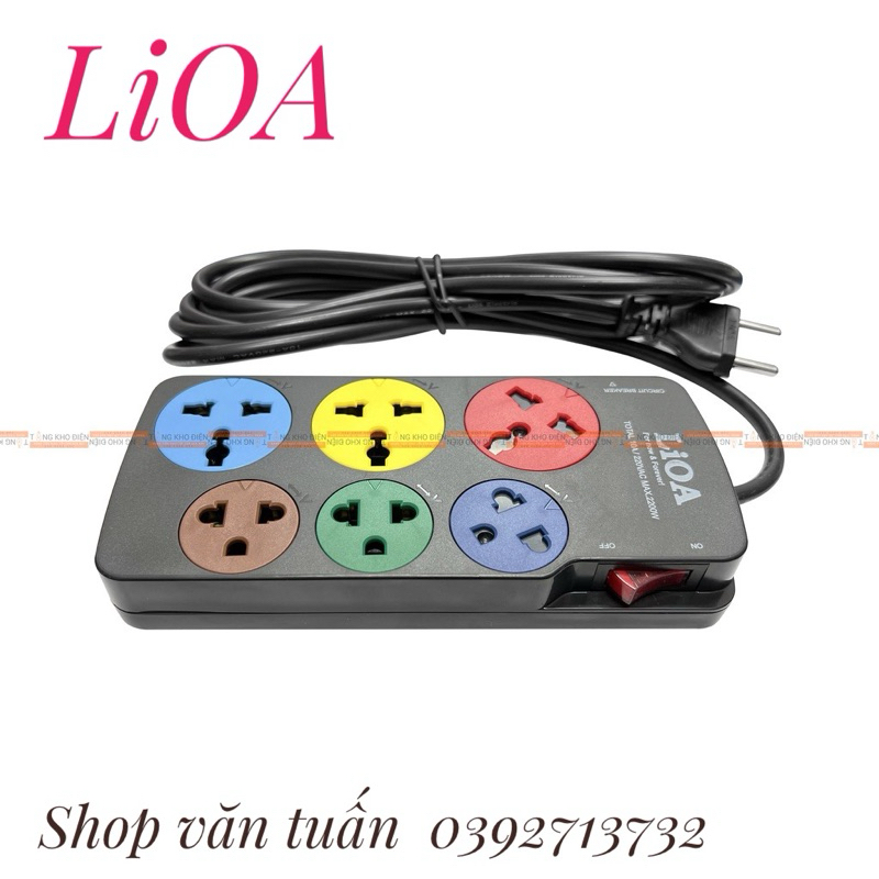 Ổ căm điện ĐA NĂNG LIOA, Có công tắc-dây dài 3m/5m [CHÍNH HÃNG ...