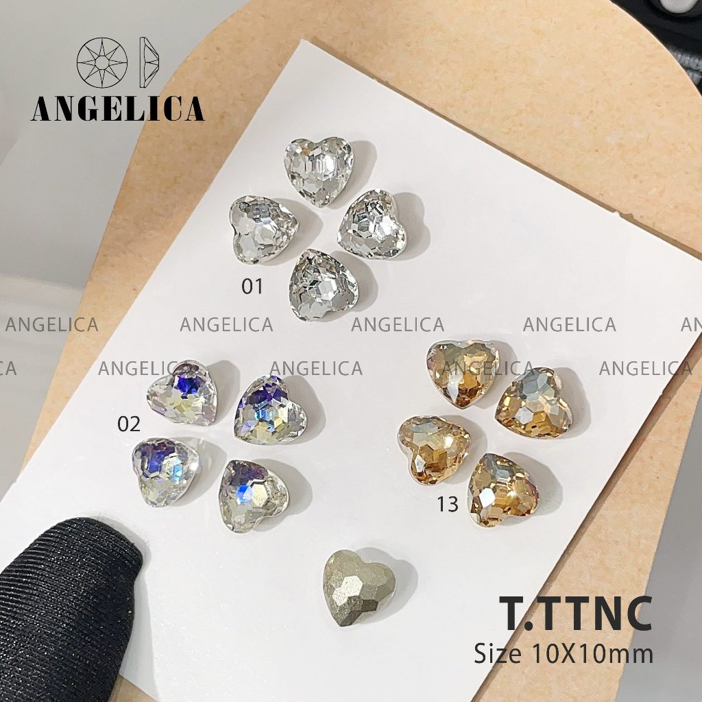 Túi 5 Viên Đá Khối Nail Size Lớn Trang Trí Móng Cao Cấp ANGELICA