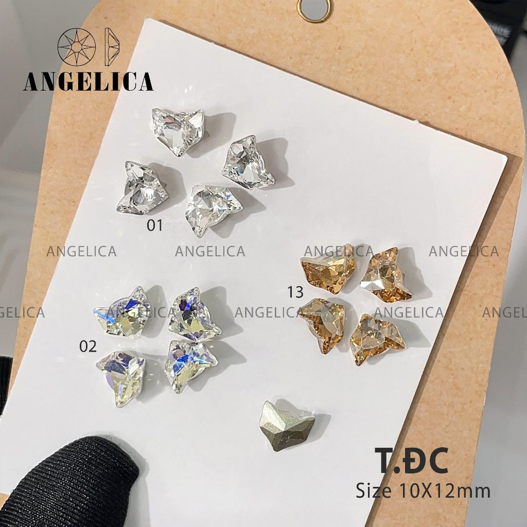 Túi 5 Viên Đá Khối Nail Size Lớn Trang Trí Móng Cao Cấp ANGELICA