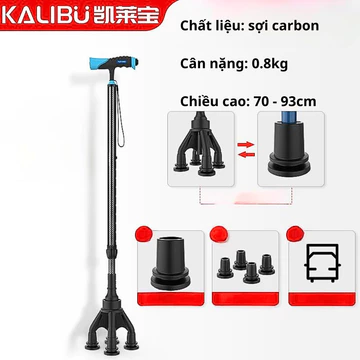 Gậy Chống Trượt Cho Người Già Kalibu cao cấp, Gậy chống Batoong cao cấp cho người già