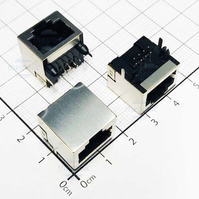 Cổng RJ45 Cái 8P8C 8 Chân Không LED 15.7x16.2mm | Shopee Việt Nam