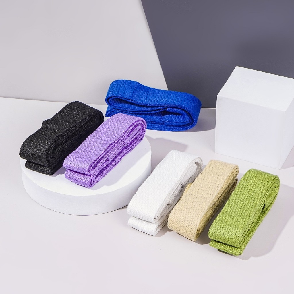 Dây đai đeo vai cố định thảm tập YOGA cotton SPORTY YGM13 chắc chắn