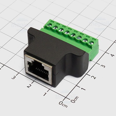 Cổng RJ45 Cái Ra 8 Chân Vặn Ốc Nối Dây | Shopee Việt Nam