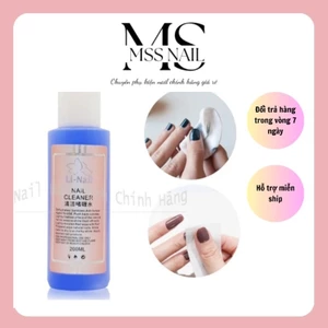Nước lau gel Li- nail , aceton quyên 125ml