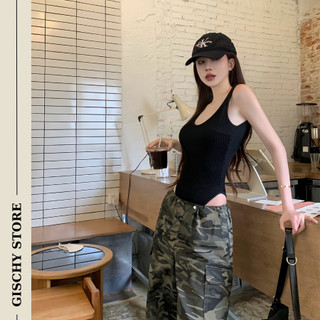 [CÓ SIZE] Áo Bodysuit Sát Nách CÓ MÚT NGỰC Hở Lưng Quyến Rũ GISCHY Áo Liền Thân Tôn Body Chất Thun Dày Dặn BS07
