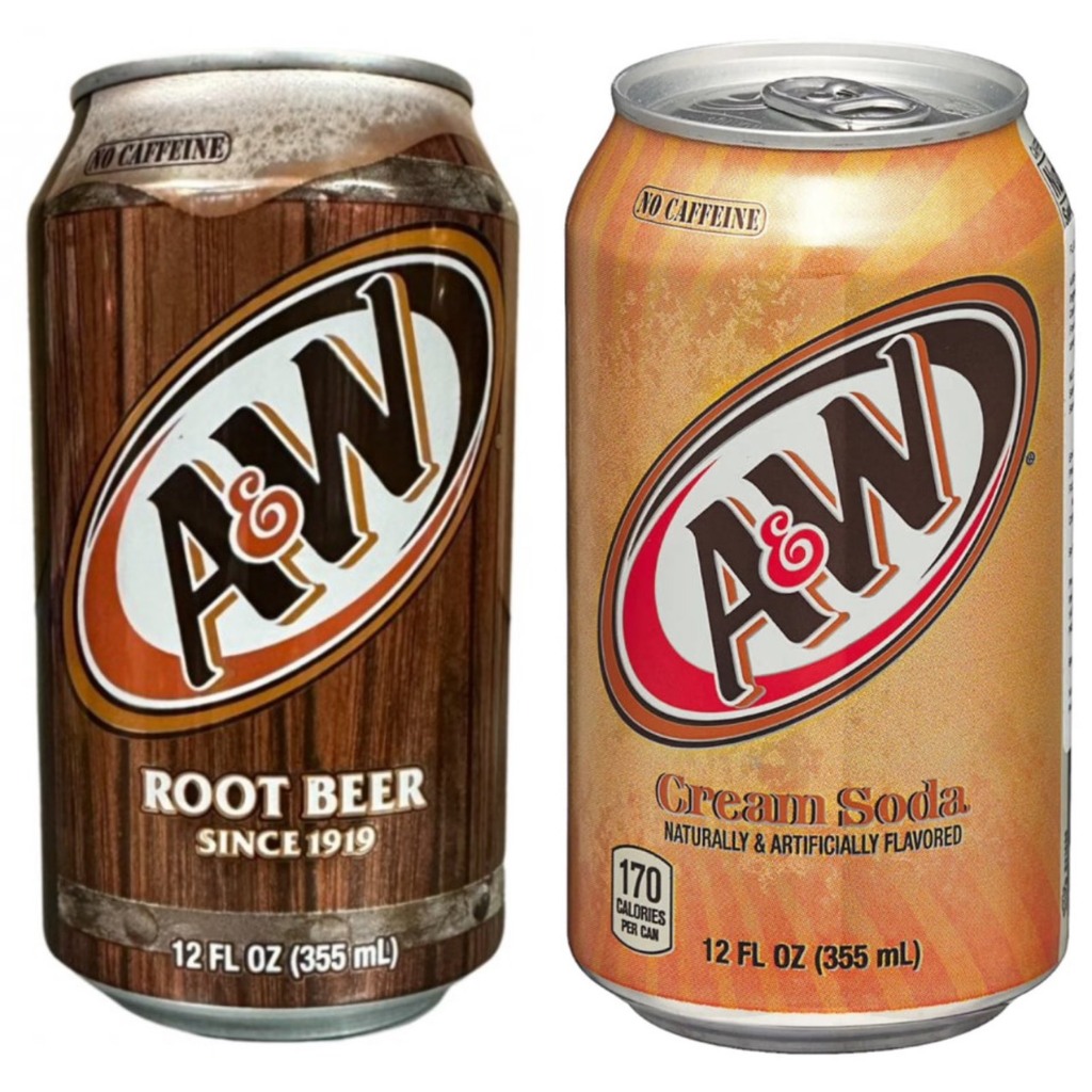 Nước Ngọt Có Ga A&W Root Beer - Cream Soda 355ml | Shopee Việt Nam