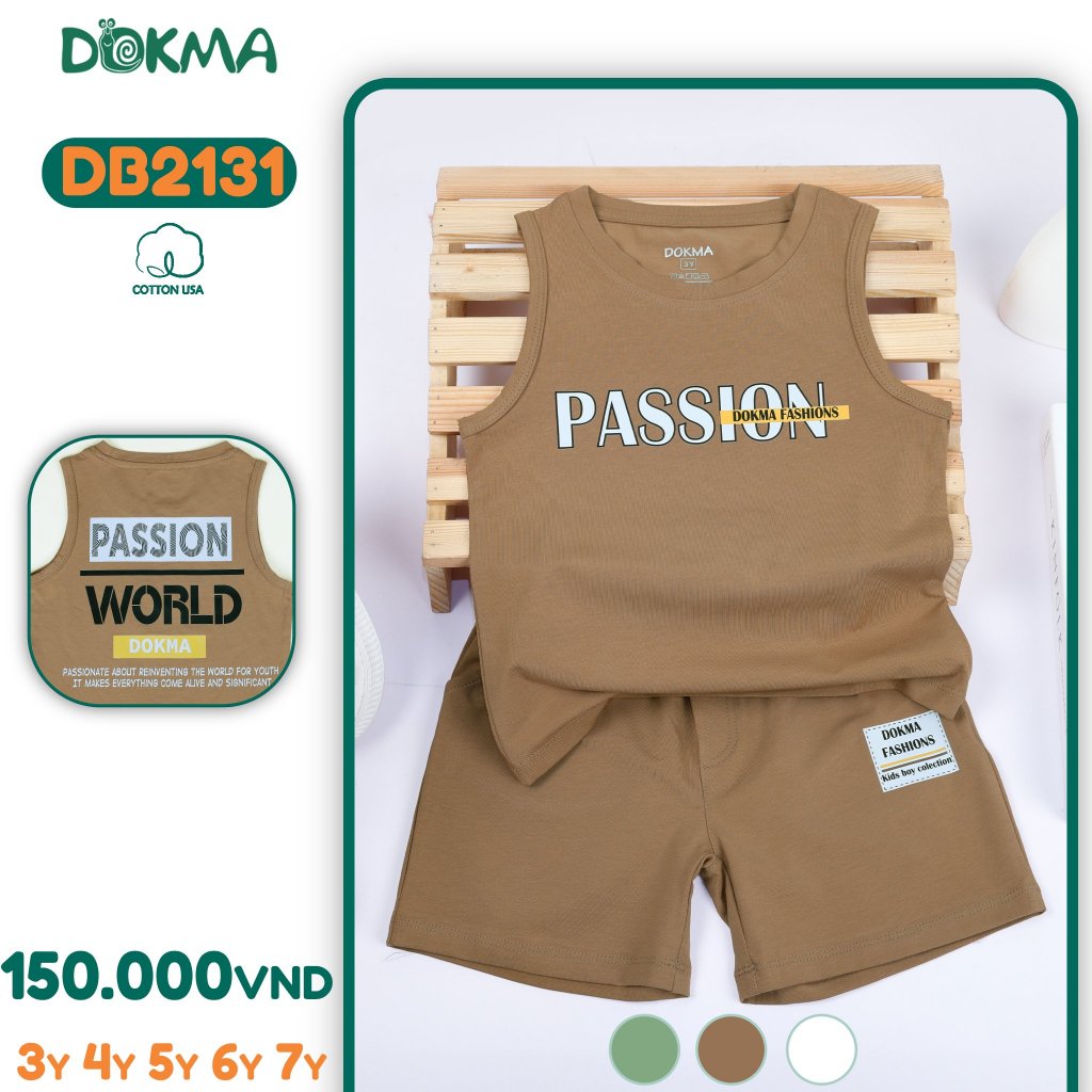 (12-20kg, 3-7Y) Bộ Sát Nách, Ba Lỗ Cho Bé DB2114 DB2131 DB2837 DB3047 DB2618 DB2751