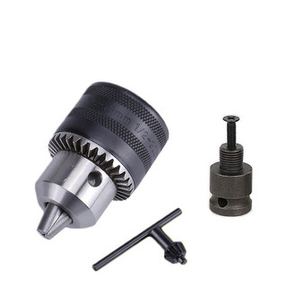 Bộ Đầu Chuyển Từ Máy Bulong 1/2 Sang Máy Khoan 13mm, Bộ Đầu Kẹp Măng Ranh 13mm